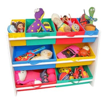Imagem de Organizador de Brinquedos Infantil colorido