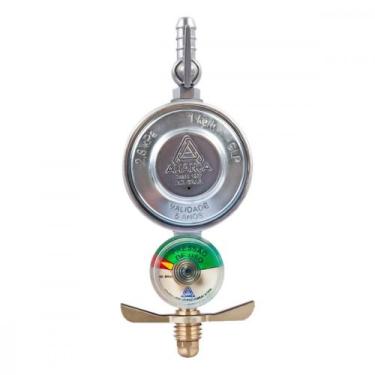 Imagem de Regulador Gas Alianca Medio 504/01 Com Manometro