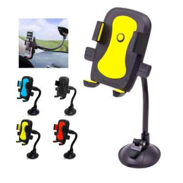 Imagem de Suporte Celular Carro Gps Smartphone Veicular Ventosa Vidro MS321 - Pi