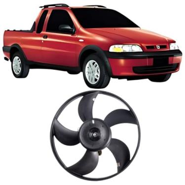 Imagem de Motor Ventilador Radiador Palio Siena Weekend Strada 1.5 1.6 8V Ate 2008 Celta Prisma 1.0 1.4 2006 Ate 2008 Com Ar 5 Pas 696053R 698602R