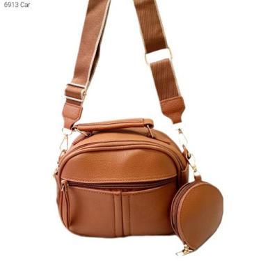 Imagem de Bolsa Feminina Mão / Transversal Porta Celular com Porta Chaves / Moed