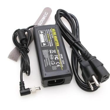 Imagem de SZRMCC 12 V 3 A 5,5 x 2,1 mm com adaptador de fonte de alimentação CA CC autotravante para dispositivos de vídeo Pix-E5H PIX-E7 KiPRO Atomos monitor receptor Lectrosonics SR