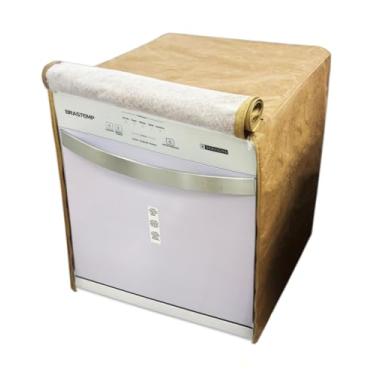 Imagem de CAPA LAVA LOUÇAS BRASTEMP 8 SERV. BFL08BB IMPERMEÁVEL FLEX (Bege)