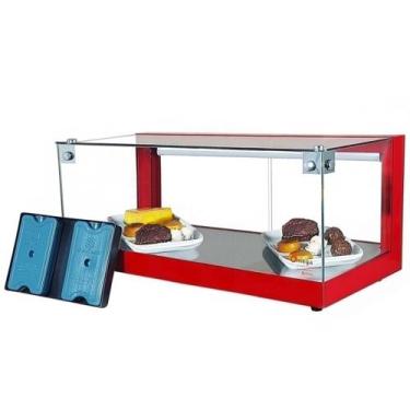 Imagem de B-VF77 - Vitrine fria Beta 77cm Vermelha - Com 16 Gelo-X - Bivolt - Om