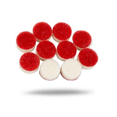 Imagem de Minipolidor e acessórios Maxshine MN01 - 10 peças de diâmetro: almofada de polimento de feltro de 1,5 x 0,5 cm