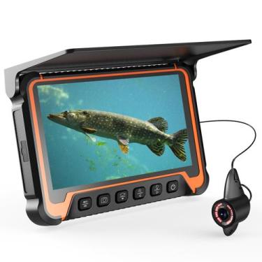 Imagem de Câmera de pesca subaquática Eyoyo 7" IPS HD com cabo DVR de 15 m