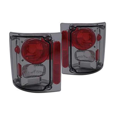 Imagem de AnzoUSA 211153 Lanterna traseira fumê para caminhão GM Chevrolet - (vendido em pares)