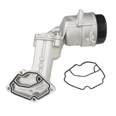 Imagem de Caixa do filtro de óleo do motor com junta compatível com Mercedes-Benz Sprinter 2500 Diesel 2010-2022 GLE GLS 15-19 GL G M Class 03-16 Viano Vito para Dodge Freightliner Sprinter 2500 3500 Diesel 07