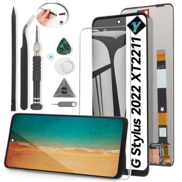 Imagem de YWLRONG Lcd para Motorola Moto G Stylus 2022 Substituição de Tela para Motorola G Stylus 2022 Xt2211 Xt2211-1 Xt2211Dl Display Lcd Tela de Toque Digitador Assembléia com Ferramentas de Reparo