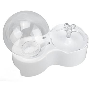 Imagem de Indução da Fonte para Animais de Estimação Circulação Automática Silent Transparente Fonte de Gato FONTELAINATAINATOMOMATomic Pet FountaiCat para a Posição da Parte RE