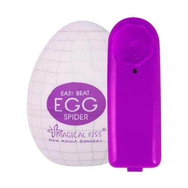 Imagem de Kit Egg Spider Masturbador Masculino e Bullet Mini Vibrador - Magical 