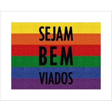 Imagem de CAPACHO LGBTQI+ (SEJAM BEM VIADOS BANDEIRA)