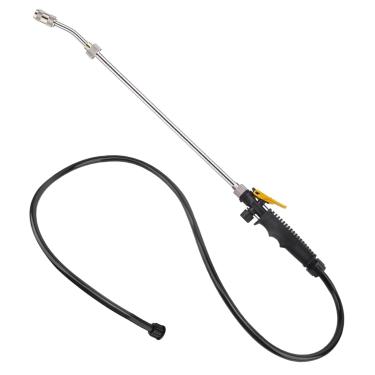 Imagem de Gralara Pulverizador de reposição com mangueira, pulverizador ergonômico com bico ajustável para gramado, quintal, área externa, jardinagem e irrigação
