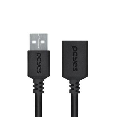 Imagem de Cabo Extensor Usb A 2.0 Macho Para Usb A 2.0 Femea - Pcyes