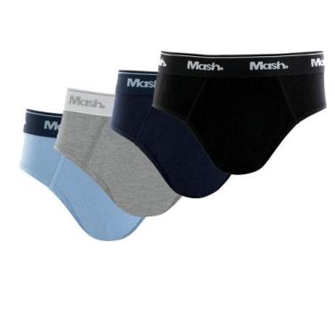 Imagem de Cueca Slip Mash 193.01 Infantil Fibra Natural 100% Algodão, GG, Sortid