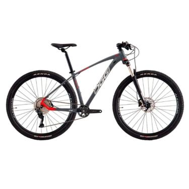 Imagem de Bicicleta Aro 29 Oggi Bw 7.2 12v Deore 2024 - Grafite Vermelho Cinza Tamanho 19