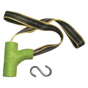 Imagem de YIJU Equipamento de treinamento de força Rolo de pulso antiderrapante multifuncional resistente para homens e mulheres Rolo de força de preensão para