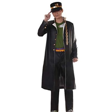 Imagem de ETERNALMARK Fantasia masculina cosplay anime Halloween, Corrente grande dourada, XXG