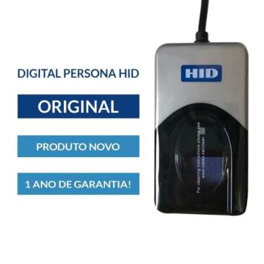 Imagem de Leitor Biométrico U 4500 Digital Persona HID Original 1 Ano de Garanti