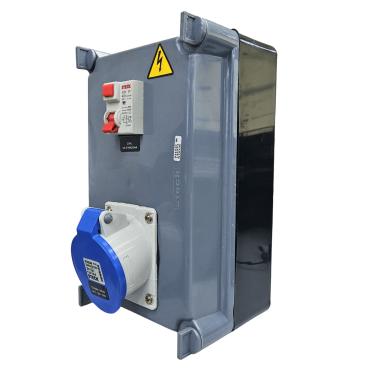 Imagem de Quadro Sobrepor C/ IDR40A + 1 Tomada Industrial N3246 IP-40 Cód. S310105DR – Steck