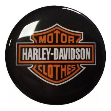 Imagem de Emblema Adesivo Resinado Harley Davidson Motor Clothes Rs9 - SPTS