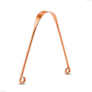 Imagem de Raspador Limpador De Língua Premium 100% Cobre Puro - Cobre Store