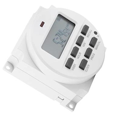 Imagem de KIMISS Chave de Temporizador Elétrico Digital Programável de 12V - Controle Inteligente para Eletrodomésticos, Manutenção de Peixes e Iluminação de Jardim