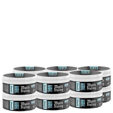 Imagem de Kit 12 Pomada Efeito Seco Matte Styling Bth 150G