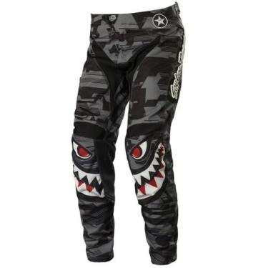 Imagem de Calça Motocross Trilha Enduro Infantil Troy Lee Gp P-51 - TROY LEE DES