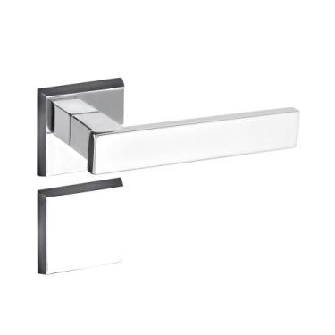 Imagem de Fechadura Interna Pado Retro 40mm Roseta Cromada 411-40pi Cr, Cromado