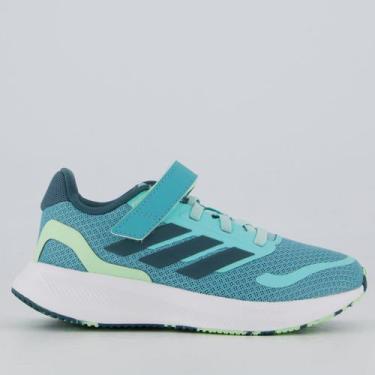 Imagem de Tênis Adidas Runfalcon 5 Verde Juvenil, 32