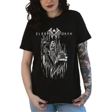 Imagem de Baby look Sleep Token 2 Rockwear Preta, GG
