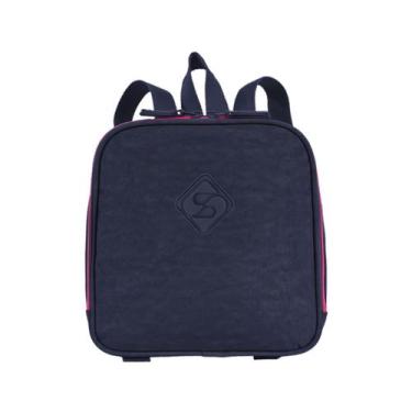 Imagem de Lancheira Térmica G Sestini Lunch Crinkle Azul Neon