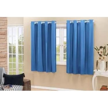 Imagem de Cortina Blackout Pvc Corta Luz 100% 2,80X1,80 ul Bebê - Doce Lar Enxov