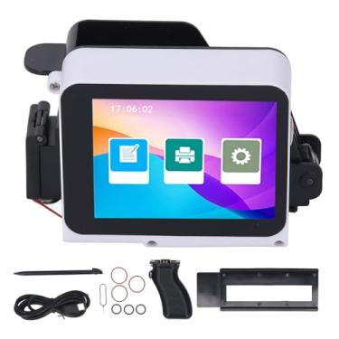 Imagem de Máquina de impressão portátil de impressão portátil de impressão portátil impressora portátil com touch hd 2-12,7 mm de altura 300-600dpi para embalagem industrial papelão