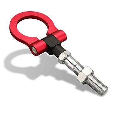 Imagem de MG Pro - Kit de gancho de reboque para serviço pesado e para-choque dianteiro e traseiro para Audi A1 Sport,A4 Quattro, BMW 228i, 320, X3,525i, 2016 VW Golf GTI MK7MG Pro-industry vermelho AT-008-034-Mul