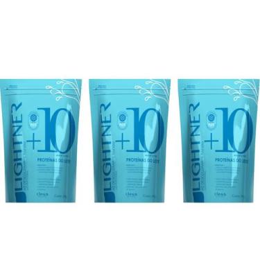 Imagem de Kit 3 Pó Descolorante Proteínas do Leite +10 Cless 300g