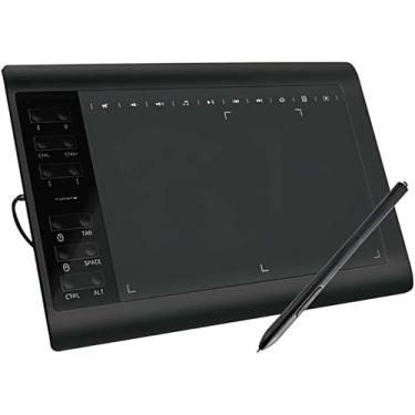 Imagem de Mesa Digitalizadora Portátil Tela 11,6" Alta Resolução 5080 LPI Caneta Sensível ao Toqu...