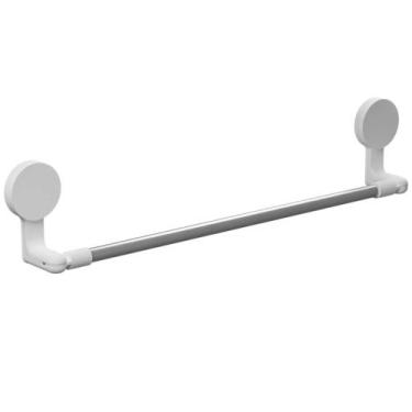 Imagem de Porta Toalha 58,5x5,4x11,8cm com Adesivo Branco - AD/PT*BR - ASTRA