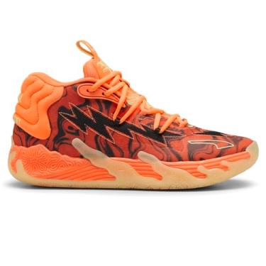 Imagem de PUMA Tênis de basquete masculino Mb.03 Halloween - Laranja, Laranja/preto, 41