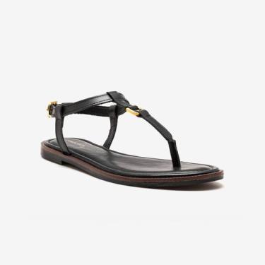 Imagem de Rasteira Feminina Lunna Preto - Democrata, 36