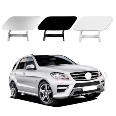 Imagem de CZShiYue Tampa de substituição do para-choque dianteiro do carro para Mercedes-Benz W166 ML-Class ML 350/550 2012 2013 2014 2015 A1668600108 A1668600208 (sem pintura, lado esquerdo do motorista)