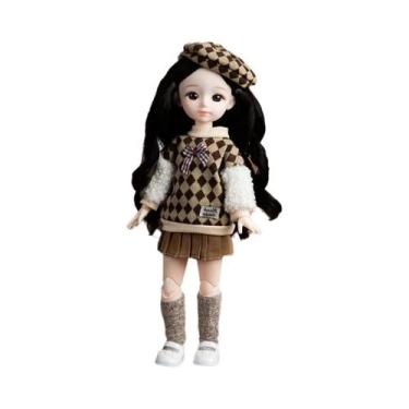 Imagem de Conjunto Completo De Bonecas BJD De Anime De 30cm Para Meninas Com Olh