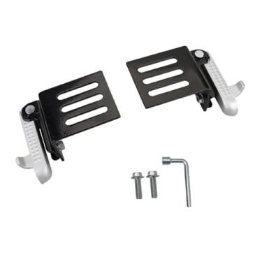 Imagem de IEUDNS 2x Apoios para os pés dobráveis ​​para bicicleta elétrica, peças antiderrapantes, ferramentas para atividades ao ar livre, fáceis de instalar, Style C