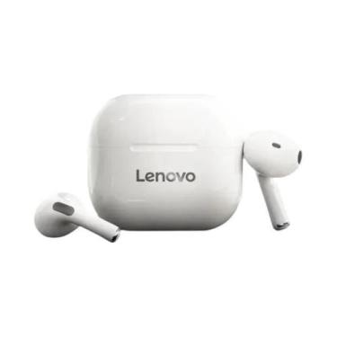 Imagem de Fones De Ouvido Sem Fio Lenovo LP40 TWS Bluetooth 5.0 Com Controle Por