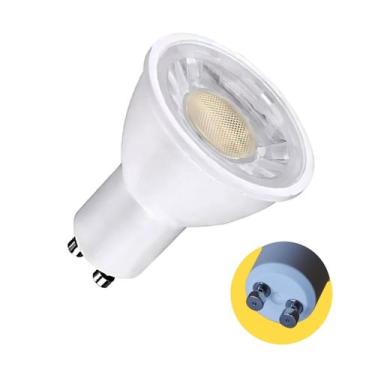 Imagem de Lâmpada Led Dicroica Bivolt Branco Quente Branco Frio Gu10 4,5W - Deco
