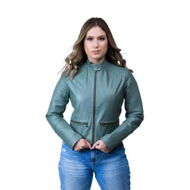 Imagem de Jaqueta de Couro Bela Verde - Parra Couros, M