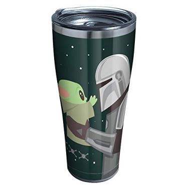 Imagem de Tervis Star Wars - The Mandalorian Geo Pop Copo isolado de parede tripla, 850 g, aço inoxidável