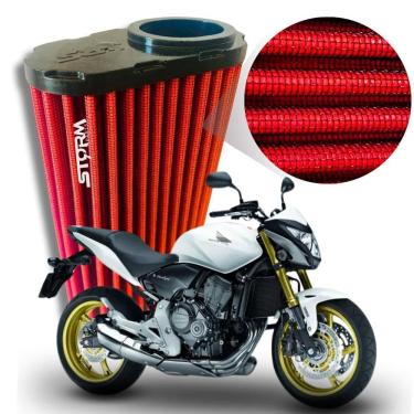 Imagem de Filtro Ar Esportivo Moto Honda Cb600F Hornet Ano 2008 A 2014
