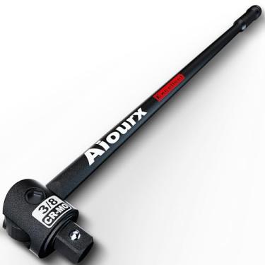 Imagem de Aiourx Barra de disjuntor de 3/20.3 cm, cabeça resistente, aço cromo-molibdênio premium, marcação gravada a laser, parafusos apertados soltos, porcas